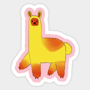 Lama Sticker